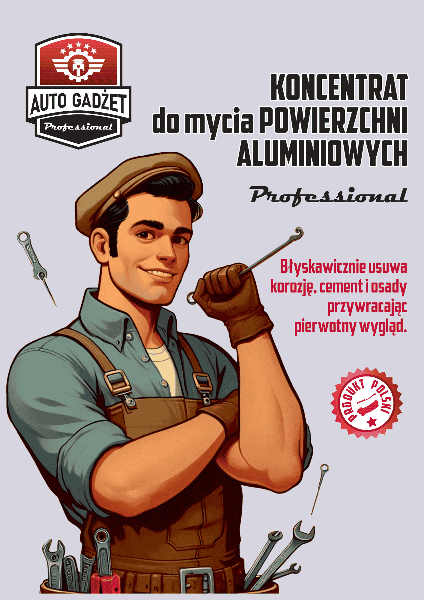 KONCENTRAT DO MYCIA POWIERZCHNI ALUMINIOWYCH 1000 ml 1