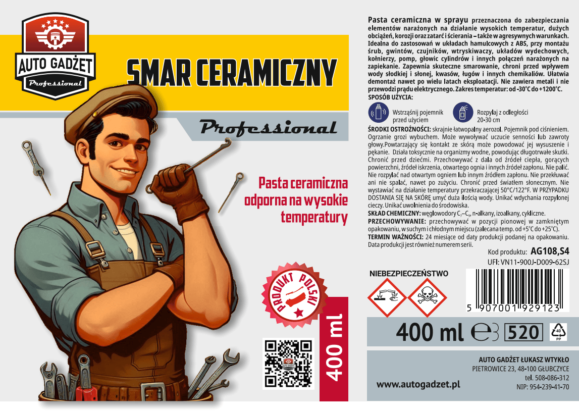 SMAR CERAMICZNY 1